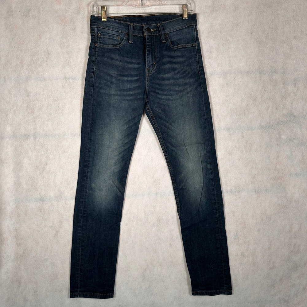 Levi's Jeans Mens 28x30 510 Skinny Fit Dark Blue Good Stretch Denim